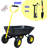 38.98'' H x 39.37'' W Utility Cart with Wheels
