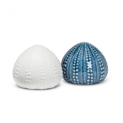 Ensemble salière et poivrière en porcelaine