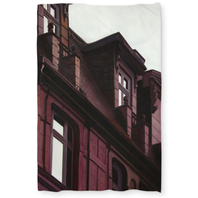 Architectural Building Duvet Cover - Industrial Home Decor
