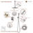 Calder Complete Shower System with Rough in-Valve-61901575