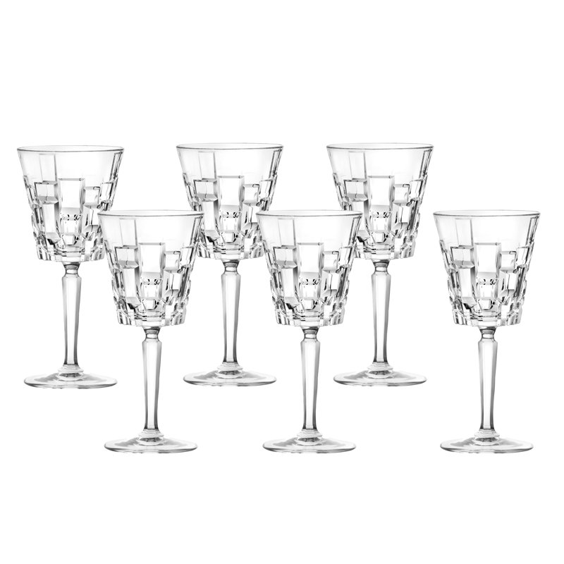 Ensemble de 6 coupes à vin blanches Lorna Home Trends Etna