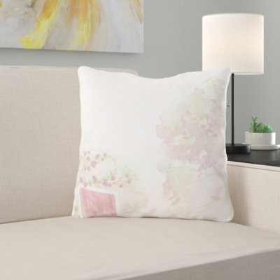 Striped Reversible Throw Pillow