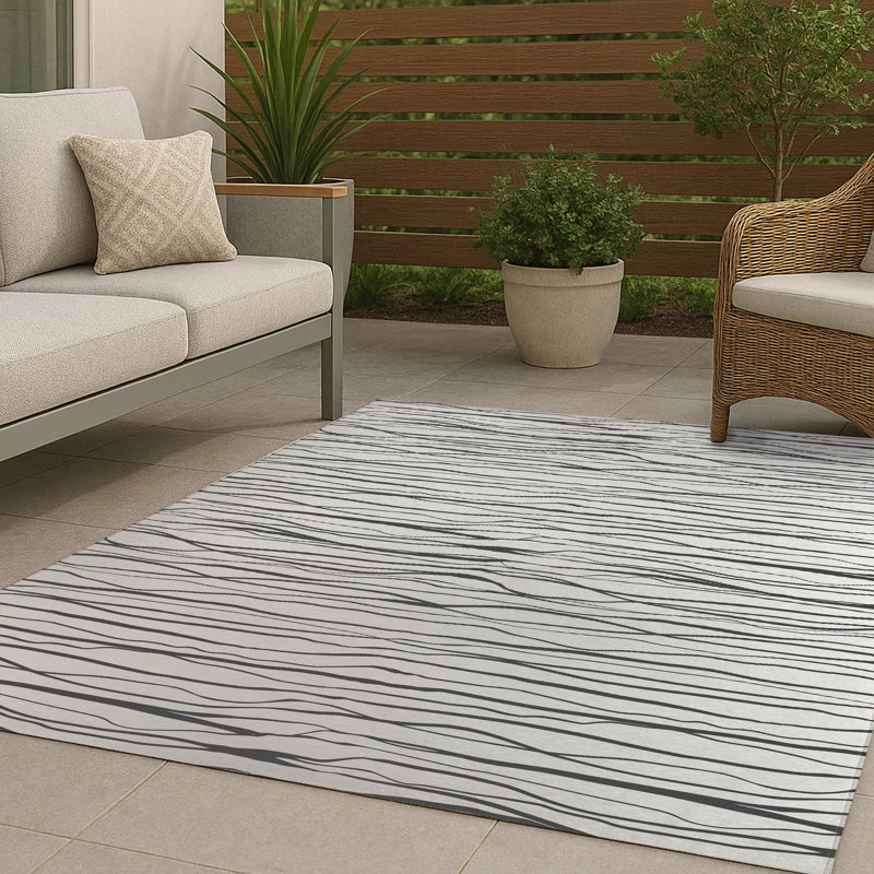 Tapis d'extérieur antidérapant Legions, Rectangle 4pi x 6 pi