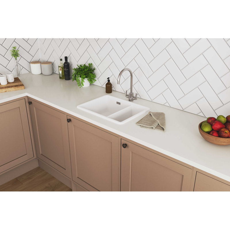 Rangemaster Sink & Taps Aquatrend Kitchen Faucet, Brush