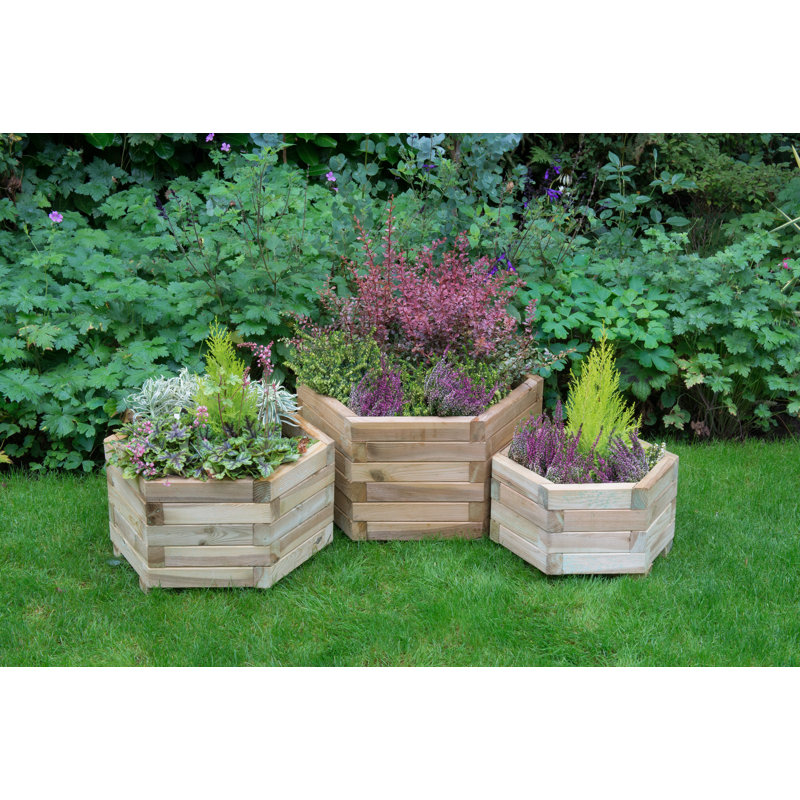 York Wood Planter Box