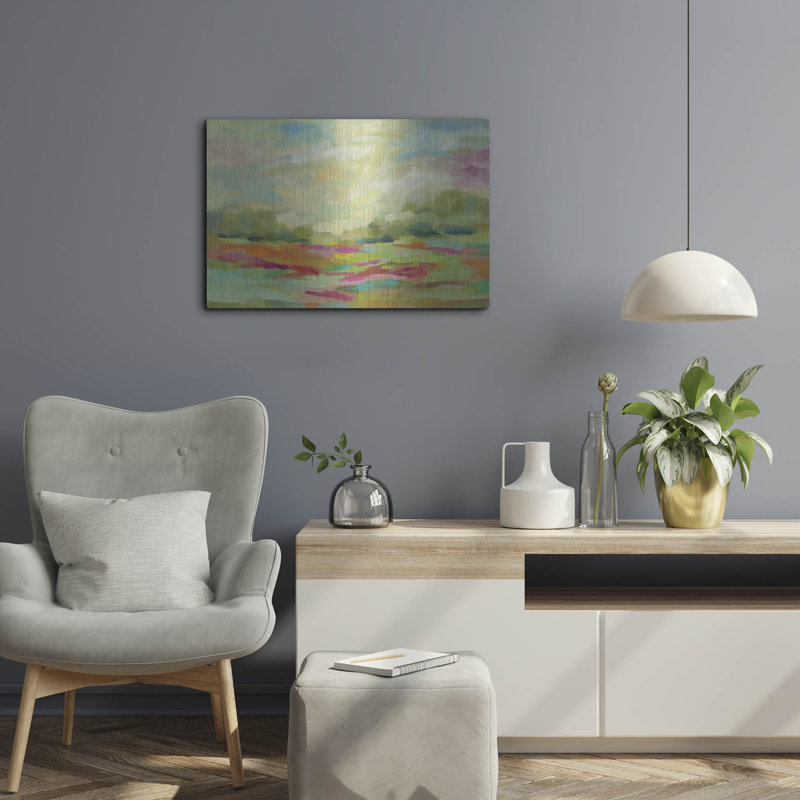 «Sunny Fields» par Silvia Vassileva, H 16 po x l 24 po