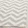 Vanderhoof Hand Woven Flat Weave Wool/Cotton Chevron Rug in Gray/Ivory