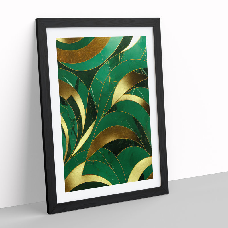 Sensational Art - Single Picture Frame Print, Black, 64cm H x 46cm W x 2cm D