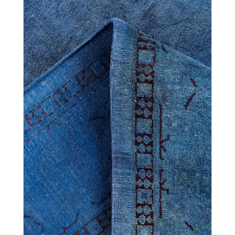Overyed One-of-a-Kind Rectangle 6'1" X 8'6" Hand Knotted Area Rug