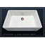 Luxury 36-Inch Solid Fireclay Farmhouse Sink, Flat Front-82987245