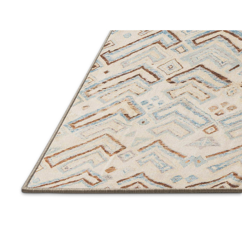 Tapis abstrait moderne 4776, Rectangle de 2 pi x 3 pi