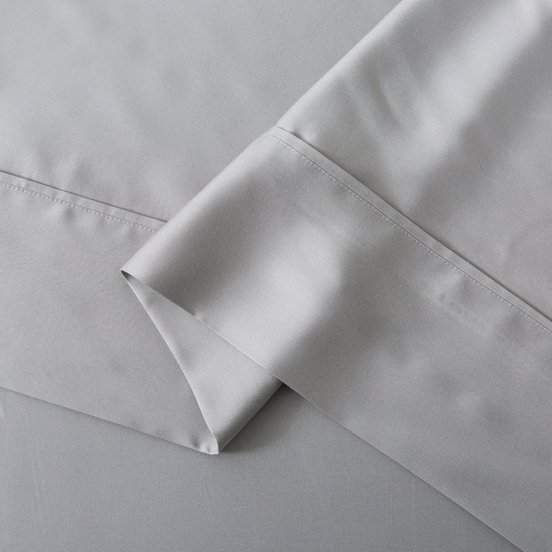 Canali Sateen Sheet Set, Queen, Light Gray