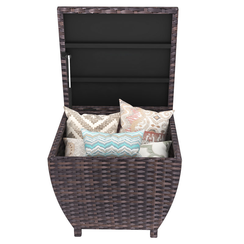 Sundale Outdoor 19.68'' W 13 Gallons Deck Box
