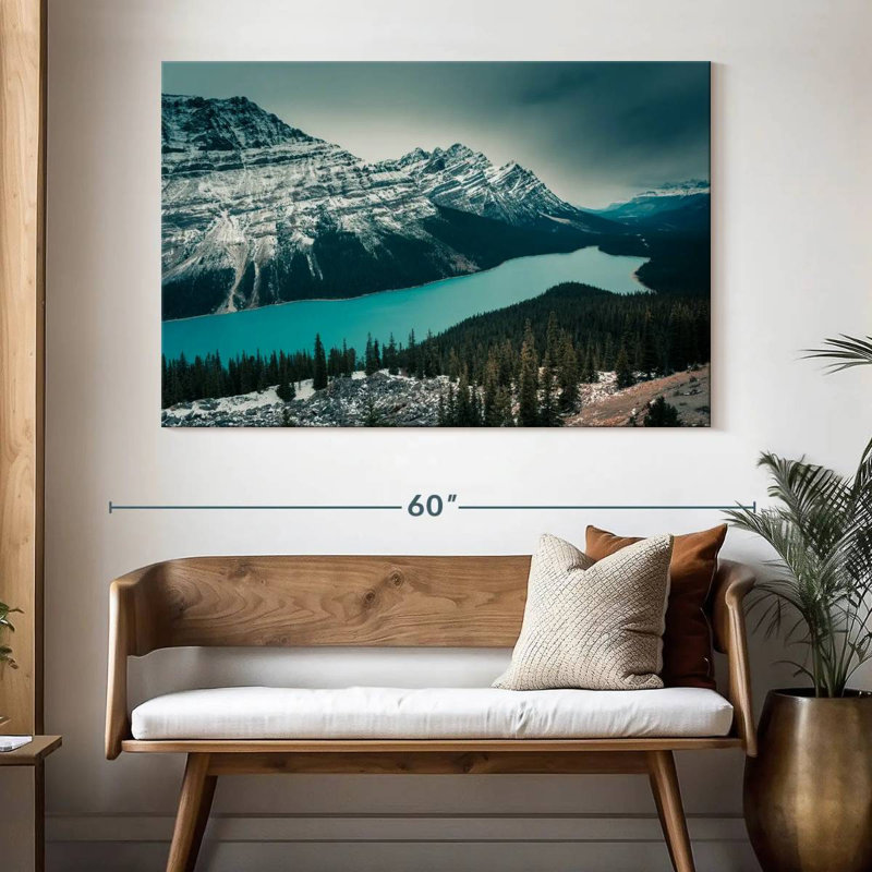 Alvord Peyto Lake, H 34 po x l 51 po