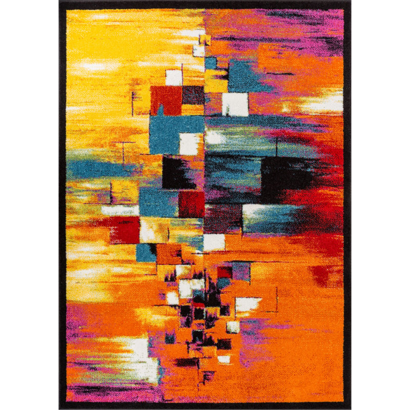 Malfi Synthetic Area Rug, Rectangle 120 x 160cm