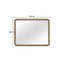 Miroir de paysage English Knotty Oak