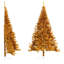 Arbre de Noël artificiel en forme de demi-cercle avec support PET-617682563-617682548