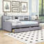 Lit de jour simple rembourré avec tablettes et tiroirs-1569372518