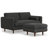 Morrison  Sofa and Ottoman Set in Woven-Blend Fabric-309254793-309254838