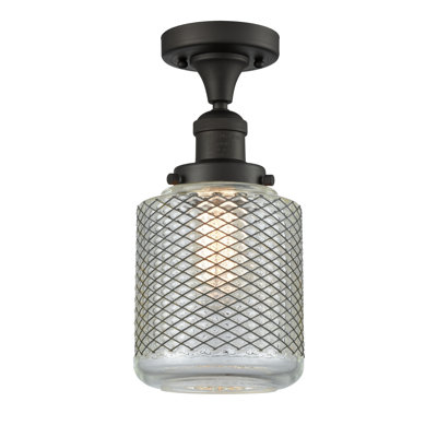 Pylant Glass Semi Flush Mount