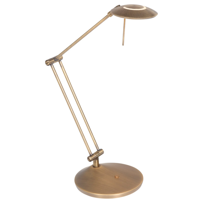 Tatyana Metal Desk Lamp, Brass