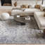 Tapis oriental gris lavable à la machine-865120738