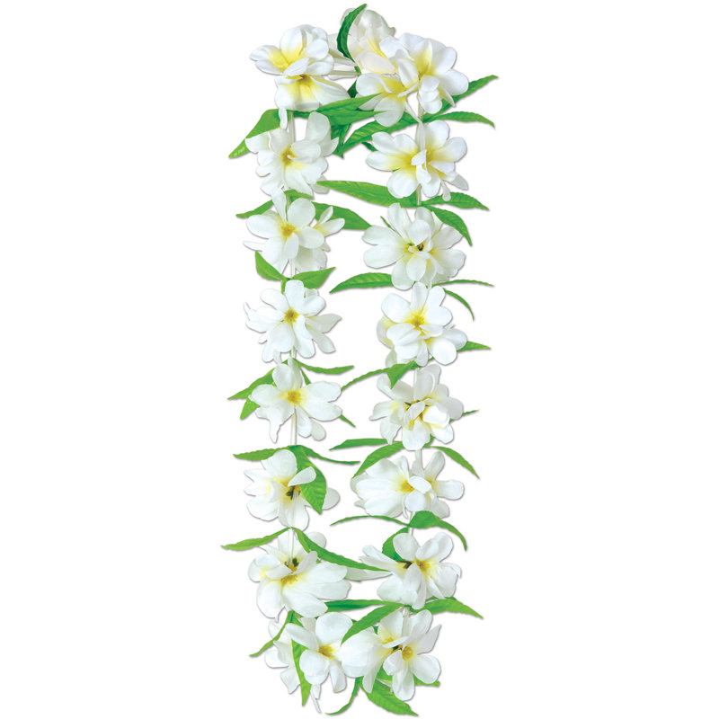 Silk 'N Petals Jasmine Lei tropical