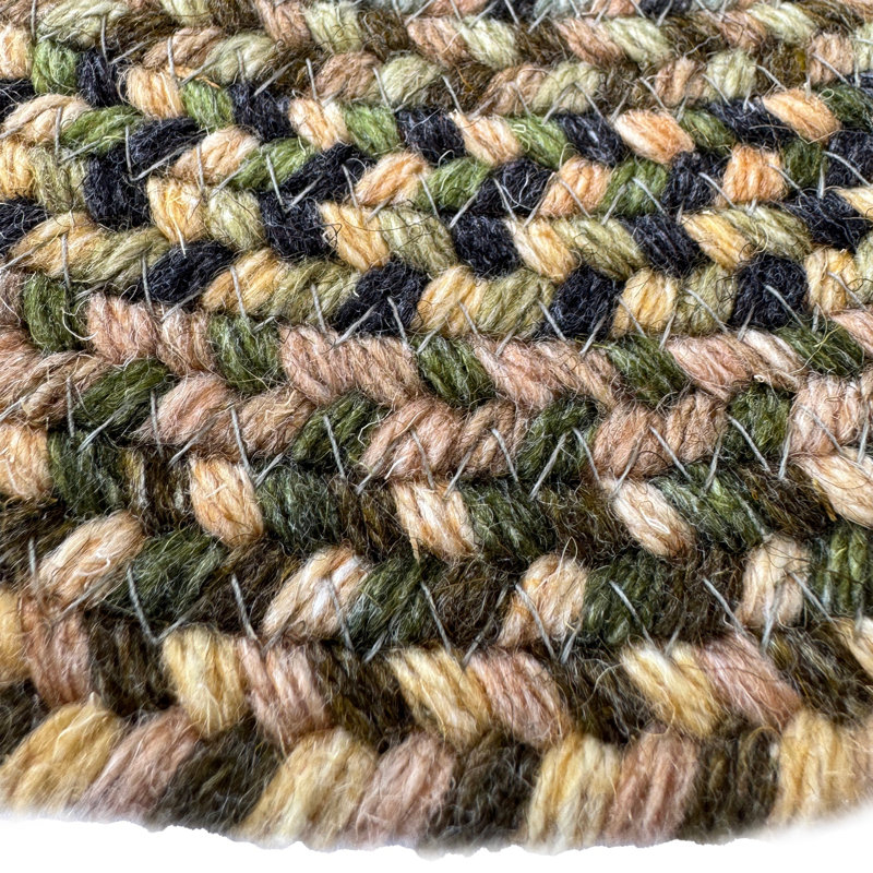 Blue Ridge_Green_0298CS, Round 3' x 3'