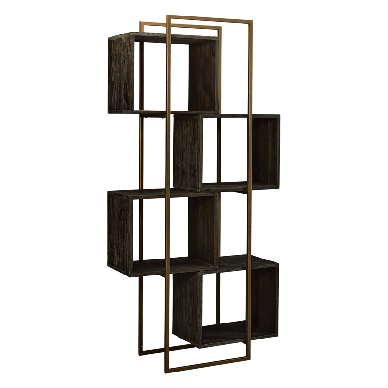 Ameer Geometric Bookcase