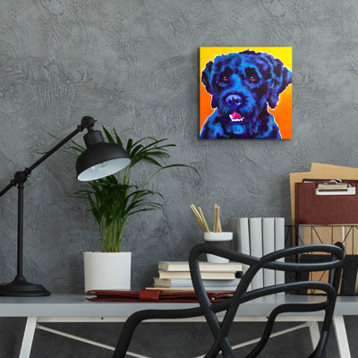«Chien d'eau portugais - Banques» par Dawg Painter