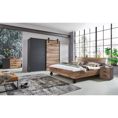 Nermal Solid Wood Bed