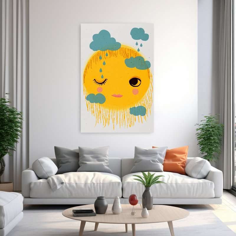 Art contemporain contemporain abstrait, H 60 po x l 40 po