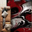 Tapis noir / gris / ivoire / beige Galaxy Series-828091140-824962777