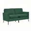 55.91 " Faux Leather Loveseat-344400604