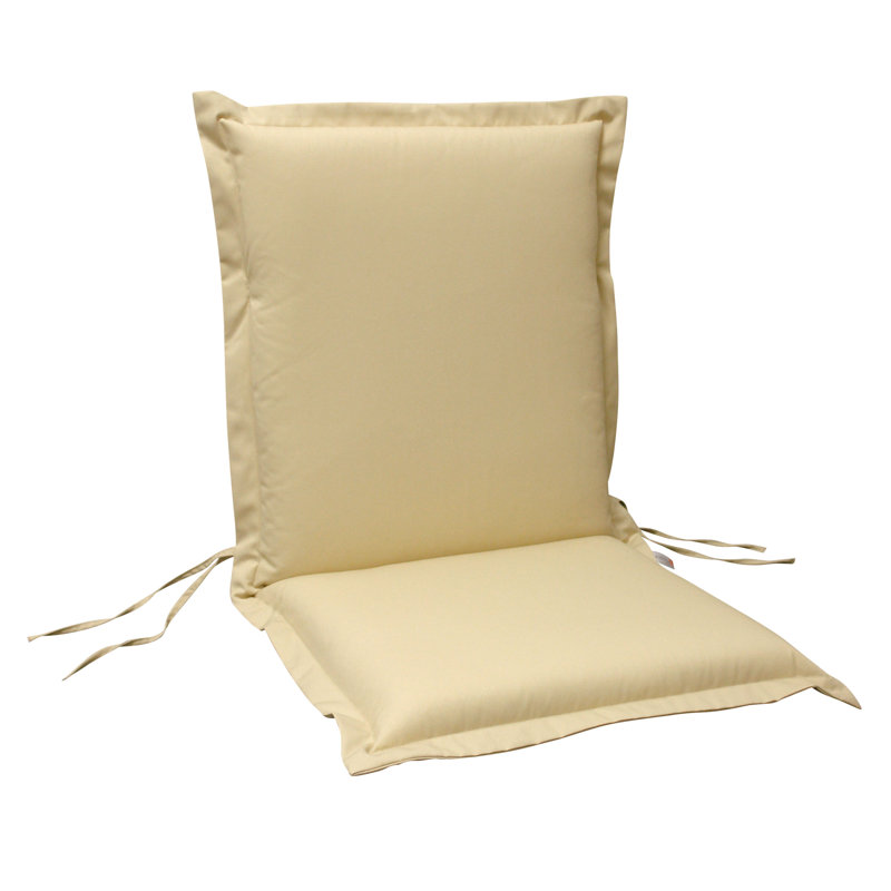 Afrin Dining Chair Cushion, Cream, 9 cm H x 50 cm W x 100 cm D