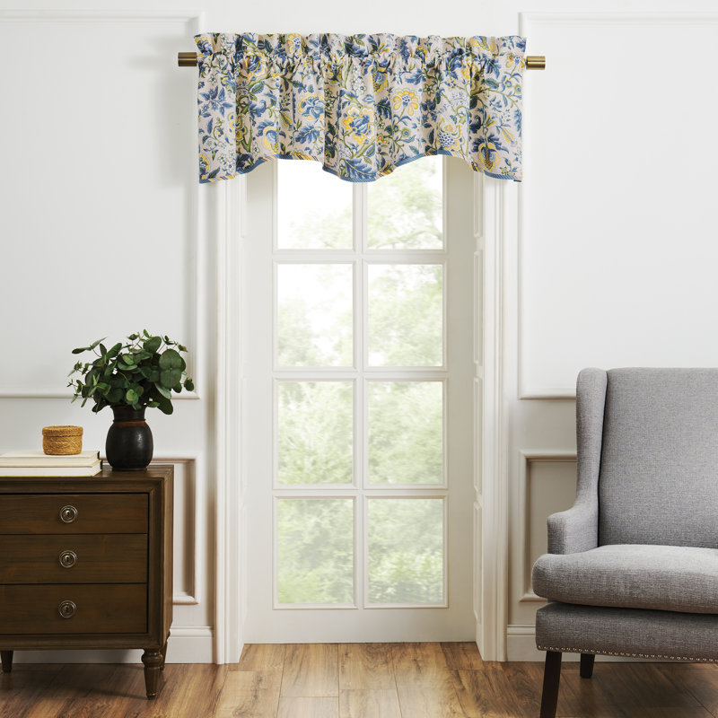 Cantonnière 100% satin de coton Waverly Imperial, L 15 po x L 52 po