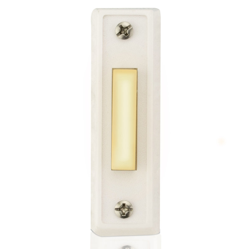 Bouton lumineux, blanc