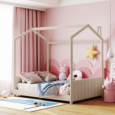 Lit en bois Velvet House