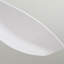 Ventilateur de plafond blanc moderne avec lumière, comprenant 3 pales en plastique ABS, une télécommande, un moteur à courant continu réversible et un éclairage DEL à intensité variable.-1044800563