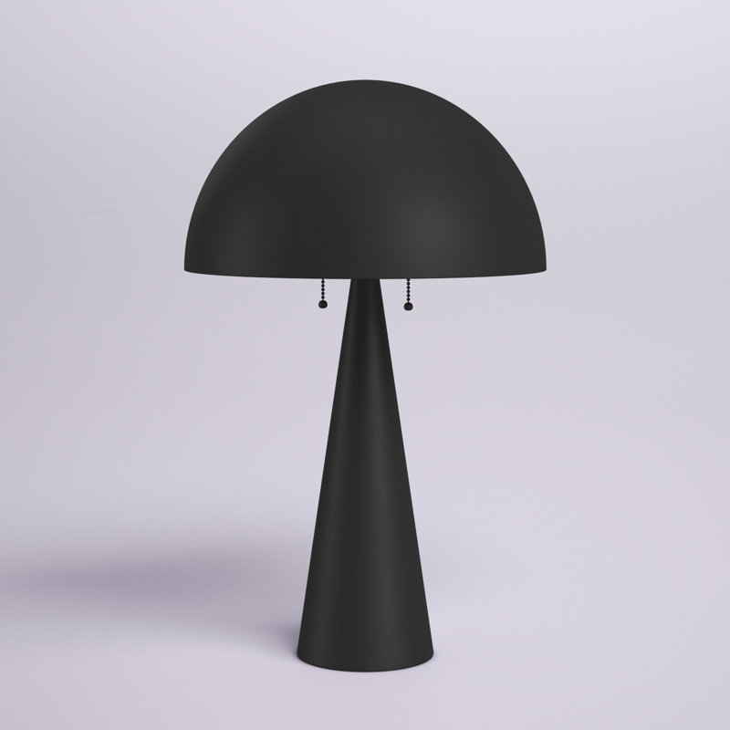 Union Metal Table Lamp, Black