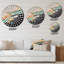 Rancano - Horloge murale abstraite-1174391814