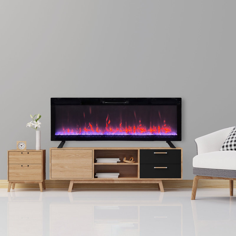ActiveFlame Mirage 2 Electric Fireplace, 60IN, 19.60" H x 60" W x 3.90" D