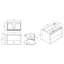 Meuble-lavabo flottant 30 po avec lavabo mural Khaleia-694139381-694139382