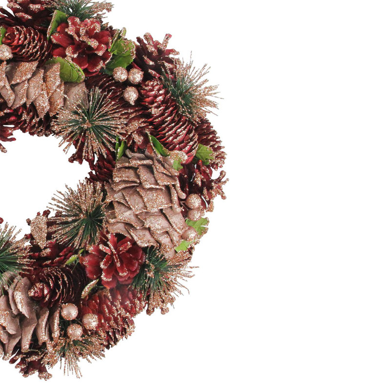 Couronne de Noël artificielle 13,75 po Fandango