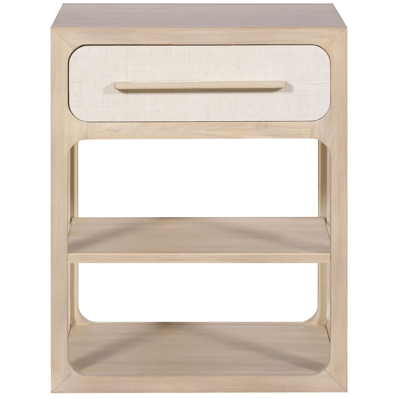 Table de chevet Reveal, Gris colombe