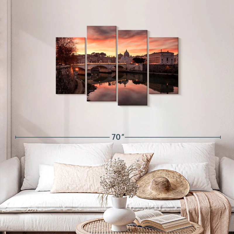 Sireci Rome Sunset Reflection