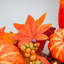 PUMPKIN ORCHARD - 6ft x 10" Garland with Warm White LED Microbulbs  