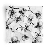 Black Orchid Linen Square Napkins