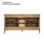 Base de meuble-lavabo double 59,2 po Laurel seulement-91927719