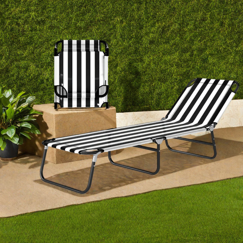 Chaise longue de patio Position Position